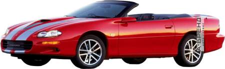 Шевроле Camaro 4, рестайлинг Кабриолет